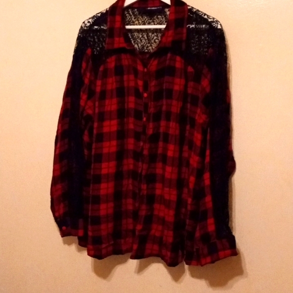 Denim 24/7 Tops - ❤️Denim 24/7 button up top 22w